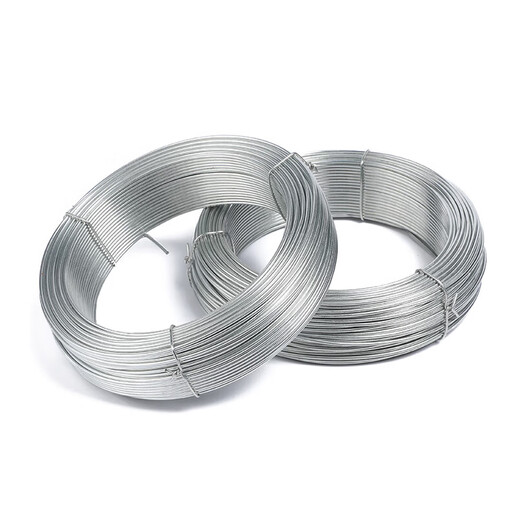 Jiuqiangu galvanized iron wire No. 14 bundling wire thick 2.2MM 1KG about 33 meters rust-proof electroplated corrosion-resistant wire bundling fastening industrial wire household clothes drying construction subway wire