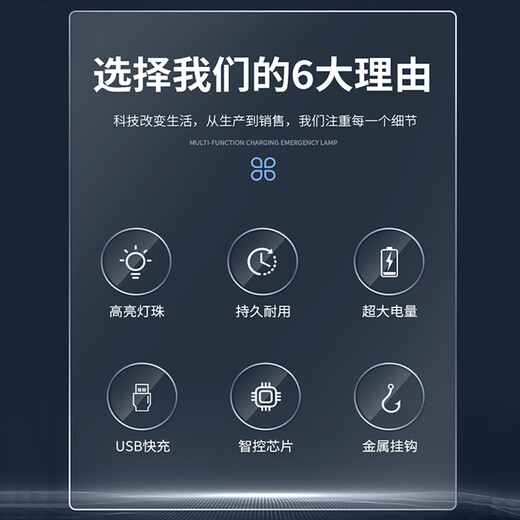 Yuanfang LED Rechargeable Bulb Outdoor Emergency Light Mobile Factory Indoor Power Outage Lighting