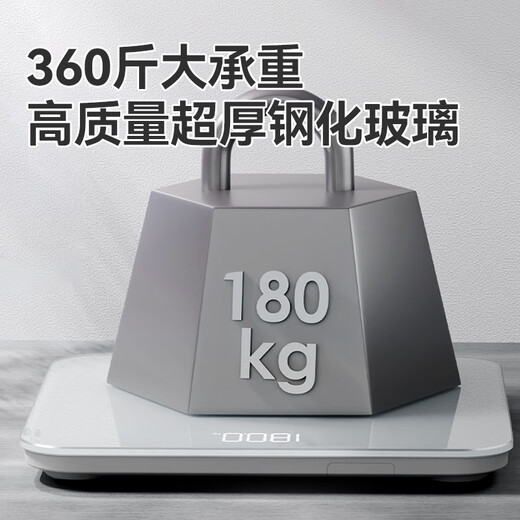 JD.com realizó una escala de peso inteligente de peso blanco Precisión Escala de peso ESCALA ELECTRÓNIC