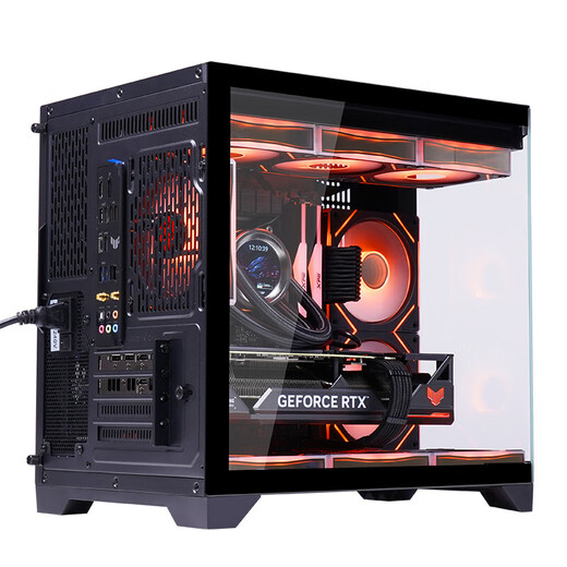 Wanjiagu Yongzhe MINI white (no A-pillar) computer case desktop MATX sea view room 240 integrated water-cooled full-side transparent ITX desktop Dreamer black (MATX motherboard/360 water-cooled position)