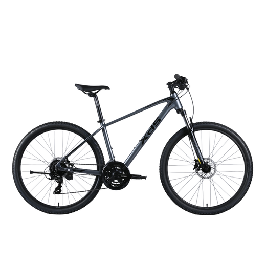 Xidesheng Mountain Bike Hacker 700 Shimano 24 velocidades Velocidad Velocidad Presión de aceite Disces Fitness y ocio Bicicletas para adultos Gris/Negro de 24 velocidades (adecuado para 175-185 cm)