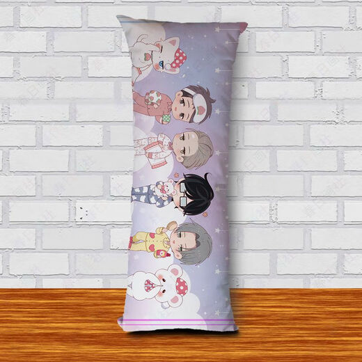 Cheng Liu My New Boss es un almohada de almohada Dai natural periférica periférica con el mismo cojín de gato de almohada para personalizar la imagen DS9922 40x60 cm almohada (incluido el núcleo de la almohada)