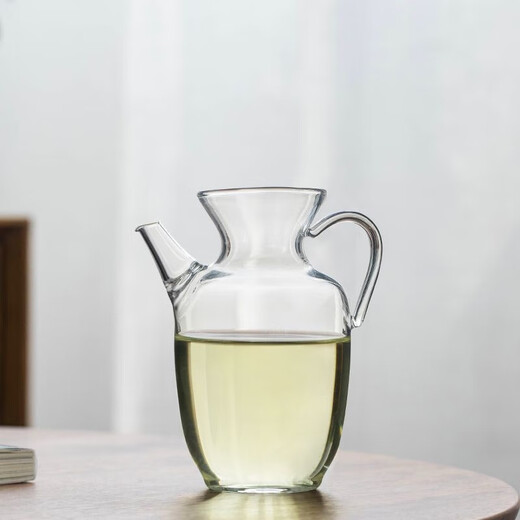 Household thickened teapot imitation Song Dynasty teapot heat-resistant high-temperature glass simple handmade new style