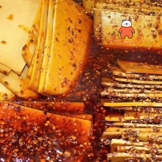 Food and happiness [1047 people collect] Bazhong City Enyang Ancient Town Specialty Grandma Gong Five-spice Dried Tofu-Spicy Delicious, Spicy 3 Bags