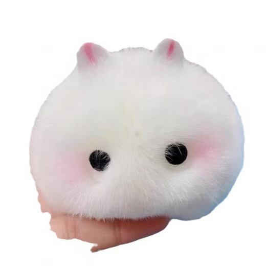 Light meets little rabbit hair clips hair clips for children plush doll hair clips around cute girl-grade hair accessories Light meets little rabbit hair clips