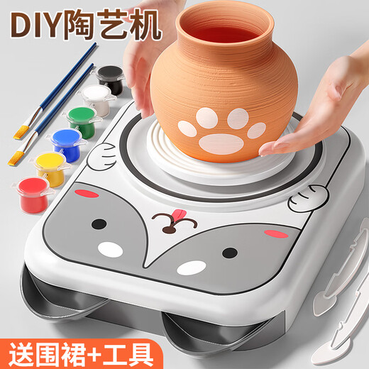 斯纳恩（Snaen）陶艺机儿童玩具diy手工制作工具套装学生软陶泥儿童生日礼物