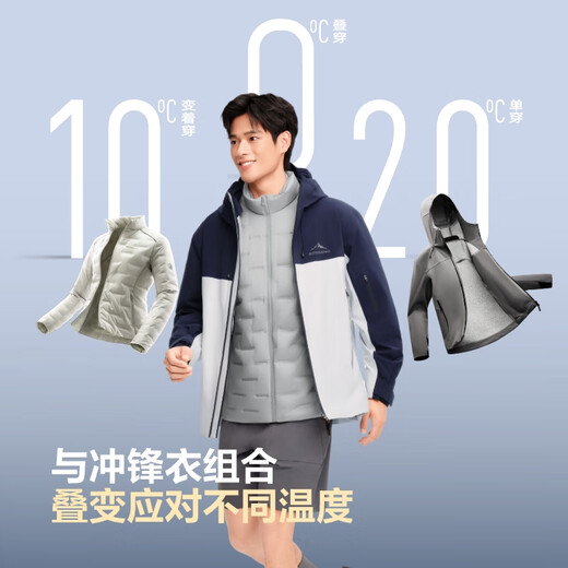 Bosideng 25th Autumn Goose Down Down Jacket Men's Slim Short Casual Lightweight Stand Collar Gift Jacket