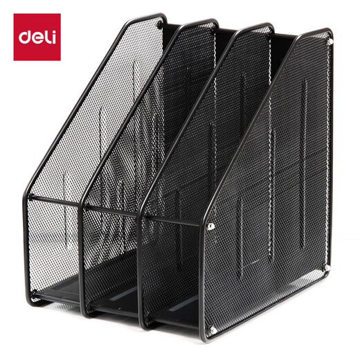 Deli Triple File Box 9197 Negro (Unidad: solo)