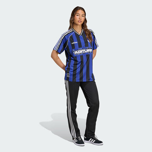 Adidas women's summer new style breathable round neck short-sleeved T-shirt sports casual and fashionable half CV9889 XXS