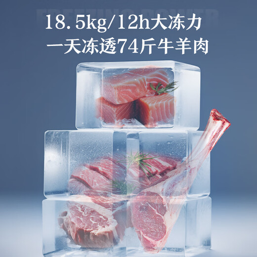 AUCMA 401 liter single temperature freezer household commercial horizontal large freezer ice cream cabinet refrigerator freezer top door refrigerator first-class energy efficiency BC/BD-401HNEV trade-in