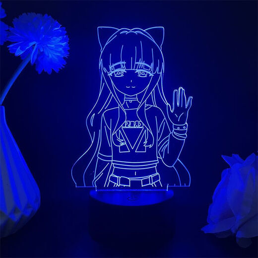 Chiyou aspire à devenir une danseuse de figure de fille magique, Duna, Lis, Tenkawa Kaori, animation de lumière nocturne périphérique, audio Bluetooth, porte-lampe à 7 couleurs, Danceur de stockage de puissance 4871,