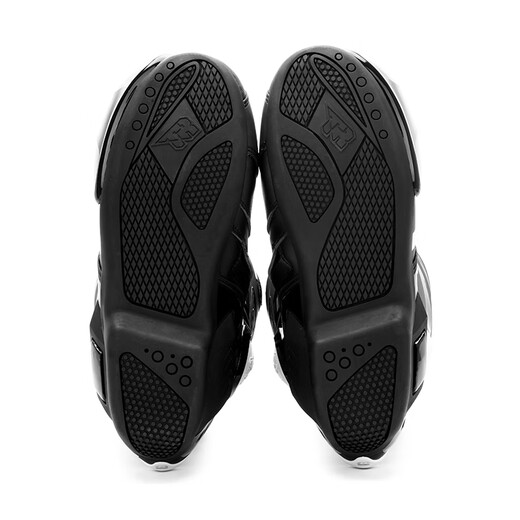 TR motorcycle riding boots anti-fall competitive racing shoes for men and women Tiger road rally track rider shoes for all seasons X-ONE black and white PRO 44