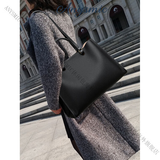 ANYSMIC Bag Women's Bag Luxury Brand Shoulder Bag Women's Large Capacity 2025 New Large Capacity Commuter Handbag Women's Black