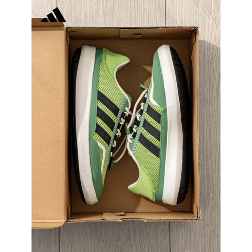Adidas (adidas) stream verfolgten schuhe her Männerschuhe Frauenschuhe 2025 Sommer New Mesh Outdoor Wading Schuhe Nicht-Schlupf-Sportschuhe Schwarz/Weiß JH9756 36.5