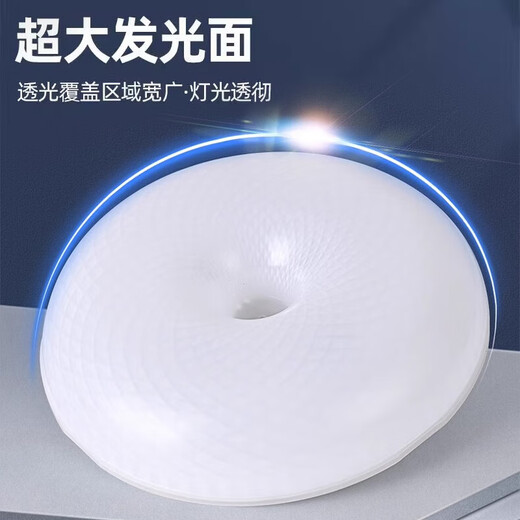 Beigong three-proof flying saucer lamp E27 screw super bright LED bulb durable high wattage household commercial lighting 35W + 7 meters wire
