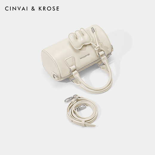 Официальный сайт Cinvaikrose Small C/K Bag Women's Women's Sag 2025 Новая ручная сумка для боулинга большая емкость Crossbody Baging Женская сумка Beige White