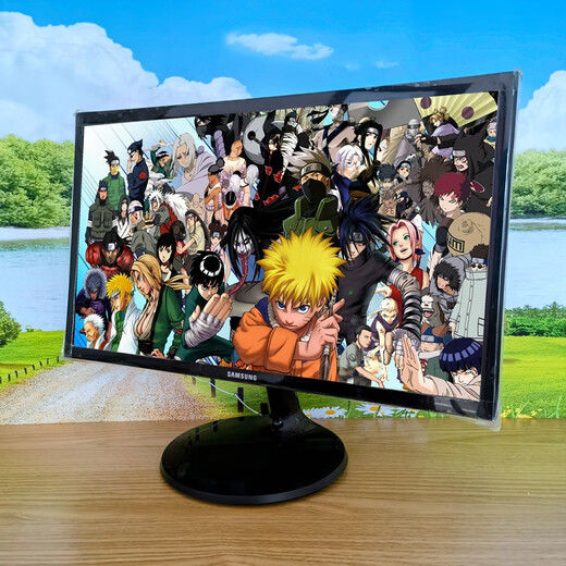 Originaler gebrauchter Computermonitor 17/19/22-Zoll-Desktop-LCD-Bildschirm 24 E-Sports-Büro externe Überwachungsmodell 3524-Zoll große Wand YouPai und andere grenzenlose offizielle Standard-Netzteil-/VGA-Kabel