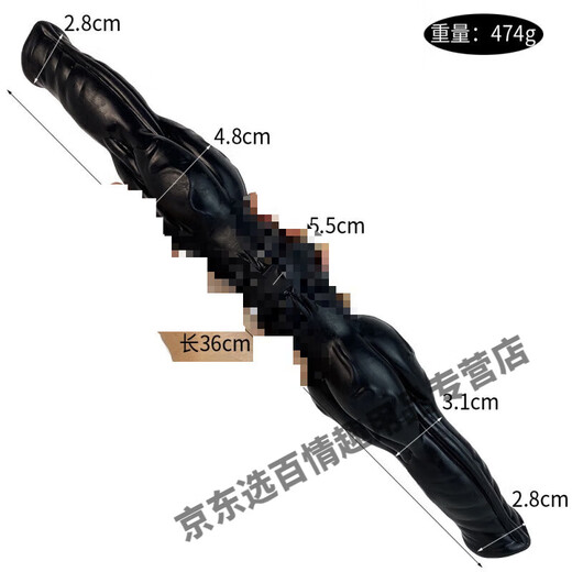 FAAK 双头龙女性异形后庭塞异形les双头龙阴肛双插拉拉动物阴茎性玩肛双头异形阳具女性性用具动物 L7024