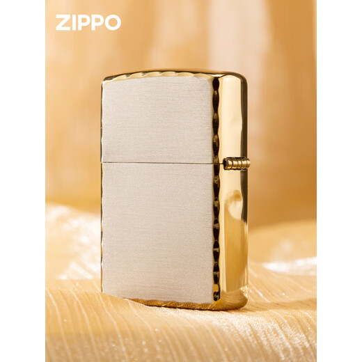 ZIPPO lighter Platinum undercut logo zpoo windproof zppo kerosene lighter Platinum undercut logo [stand-alone oil-free] DY9902
