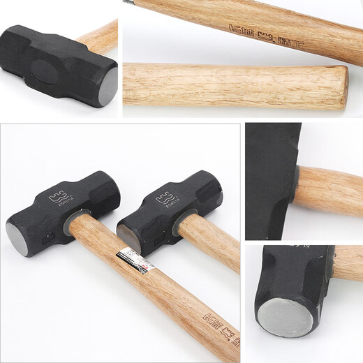 Great Wall (the great wall) Great Wall precision wooden handle octagonal hammer 2 3 4 6 8 12 14 16 18 20 pounds sledge hammer sledge hammer octagonal hammer 18LB (18 pounds) 254216