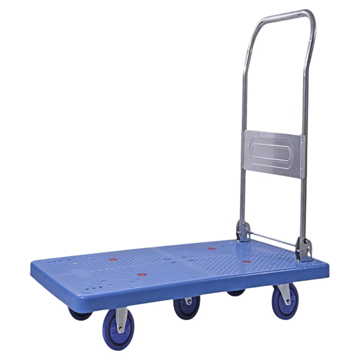 Stille Trolley mit 5 Rädern, Flachbettlastwagen, Ladung, großen Rädern, faltbarem Haushalt tragbarer Warehouse 13565 (Ladung 800 Jin [Jin ist gleich 0,5 kg]) Super Stummes Handläufe