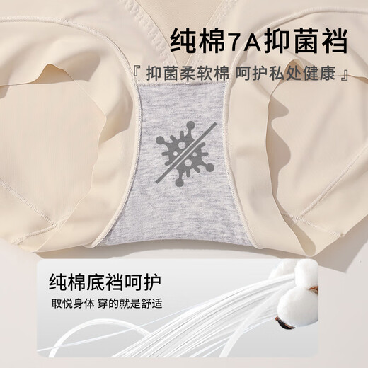Tingmei High Waist Tummy Slimming Body Sculpting Pants for Women (7A Antibacterial Bottom) Belly Slimming Big Bag Hip Lifting Anti-rolling Panties