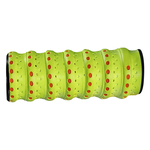 Shantou Lincun bicycle handlebar cover for motorcycle riders, electric car cover with anti-slip sweat-absorbent protective hand glue modification, two-color black and orange-anti-slip handlebar wrap, 1 pair