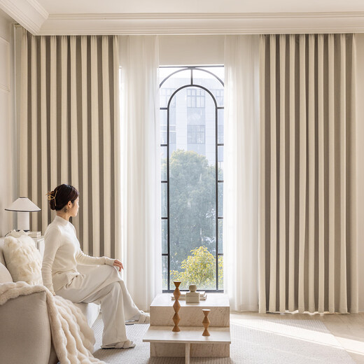 Mercury Home Textiles Curtain Blackout Velvet Chenille Finished Hook Curtain 5A Antibacterial Bedroom Sun Shade 2025 New Style