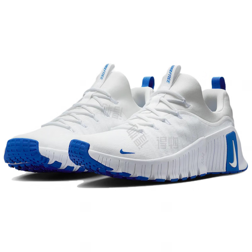 Nike (NIKE) FreeMetcon6 comfortable, soft, non-slip and wear-resistant low-cut training shoes for men, white and blue, white and blue 39