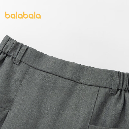 Balabala children's clothing children's short skirt 2025 autumn clothing big children pleated skirt fashion shopping mall same style 202325112002