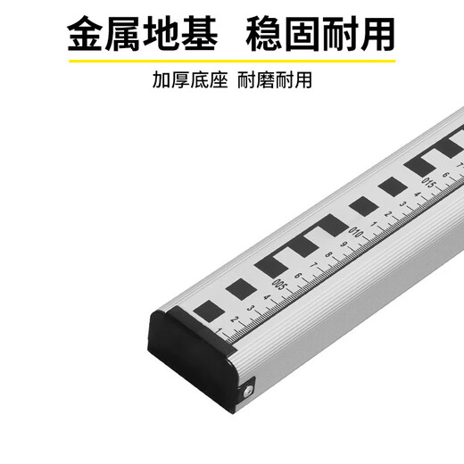 Honggong ruler telescopic tower ruler measuring ruler scale height ruler rod aluminum alloy height level 5m household