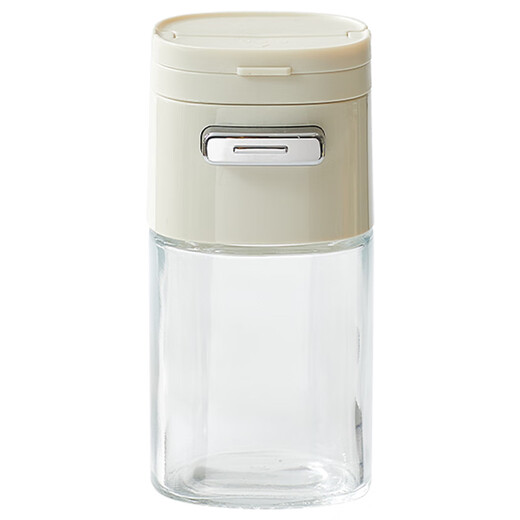 Kawashimaya quantitative salt jar seasoning box kitchen seasoning jar sealed moisture-proof seasoning bottle seasoning jar set combination 180ml yellow can spray and sprinkle / quantitative salt