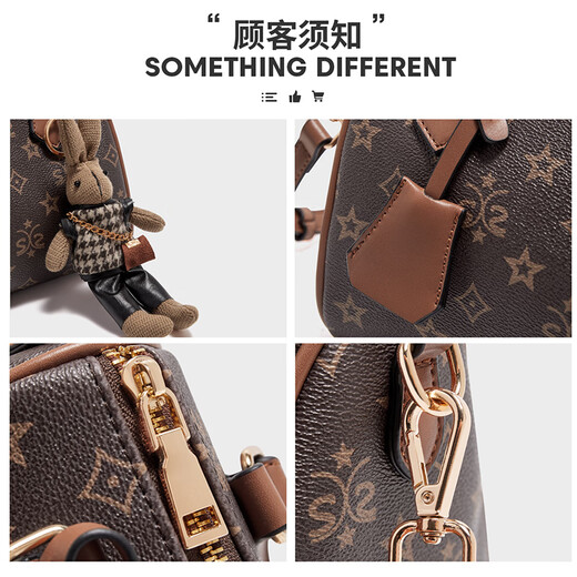 Golden Fox (Foxer) Frauenbeutel Frauenbeutel große Kapazität One-Shoulder Crossbody Bag Handheld Kissenbeutel Leichte Luxus-Lehrer-Tag-Geburtstagsgeschenk