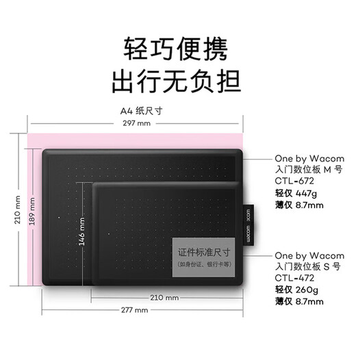 Junta Digital de Wacom y Guan Papelado pintado a mano Tablero pintado a mano Tablero de escritura de computadora Pinting Tablet Electronic Drawing Board Enseñanza Curso en línea CTL-672/K2-F DUNHUANG Caja de regalo Tamaño mediano