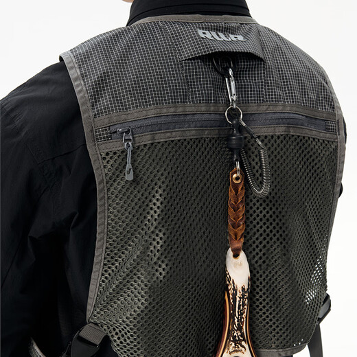 RVVRRVVR New Stream Walker Vest Luya Fishing Vest Outdoor Multifunctional Breathable Stream Wild Fishing Men's Vest Mountain Stream Green One Size