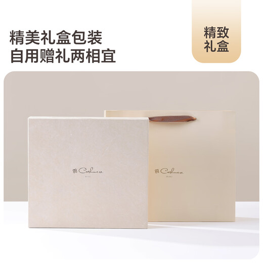 JIUMU 100% cashmere scarf for women autumn and winter warm large shawl for girls birthday New Year gift gift box