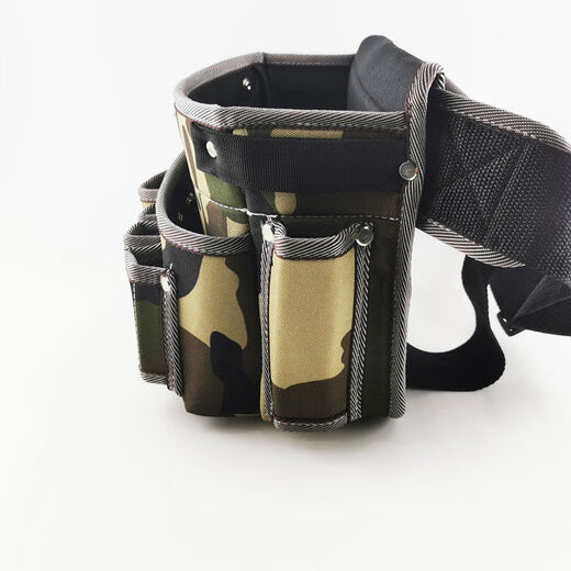 Ye Yu waist bag electrician tool bag multi-functional installation and maintenance site carpentry waist bag Oxford cloth hanging bag thickened bag delivery belt
