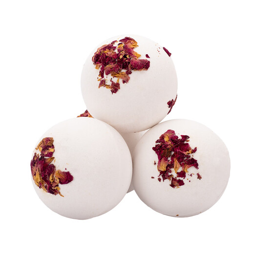 SHU FOORAN rose petal bath milk bath salt ball super bubble explosion ball bath ball bath ball bath essential oil aromatherapy milk 6 rose 6 super bubble petal bath bag bath liquid