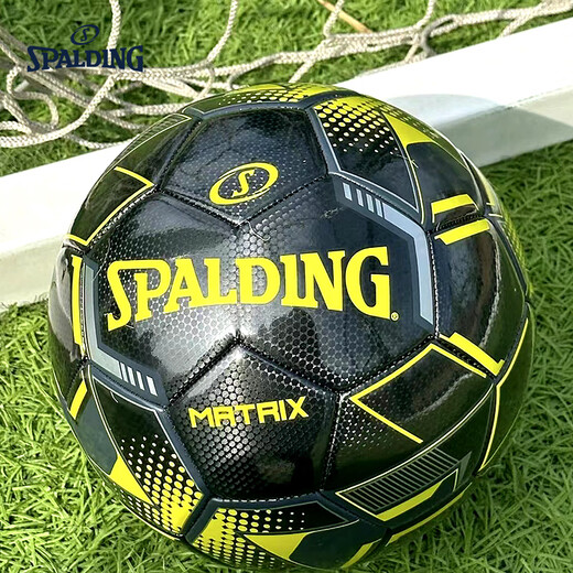
SpALDING (SPALDING) Football Children's Primary School Students' Special Ball No. 5 Game Su Chao Football Birthday Gift Boy 64-967Y Black/Yellow No. 5 Ball (regular 11 people made)
