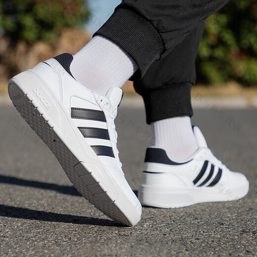 Adidas Men's Shoes Женская обувь летняя новая кожаная ретро -белые туфли простые теннисные туфли пары с низкой топ