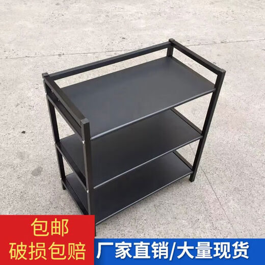 Hotpot Restaurant Gemüse Rack Küche Lager Rack Eisen mehrschichtiger Restaurant Cart Hotel Barbecue Spieß