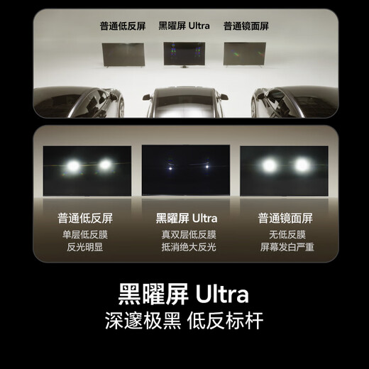 Hisense TV E8Q Pro 85-дюймовый Hisense H7 6120 с перегородкой U + MiniLED Экран Obsidian Ultra 330 Гц Ультратонкие обои с государственной субсидией 85E8Q-PRO