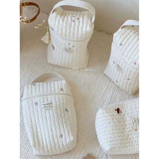 Jiaojing Brustpumpe Aufbewahrungstasche koreanische Mutterbeutel Brustpumpe Aufbewahrung Tragbares Reisen Mutter und Babybeutel Handtasche Babybeutel Baby Urin Bären Windel Muttertasche