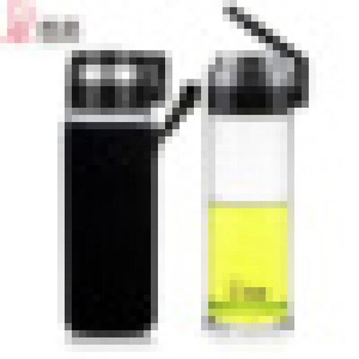 Heenoor (Heenoor) mit dem Auto montierte, eingedickte einschichtige Glas Tasse Tee Leck Männer große Kapazität Tee Tasse Tragbarer Aufzug Ring 6 6076-695 ml+ Tasse Set Tasse