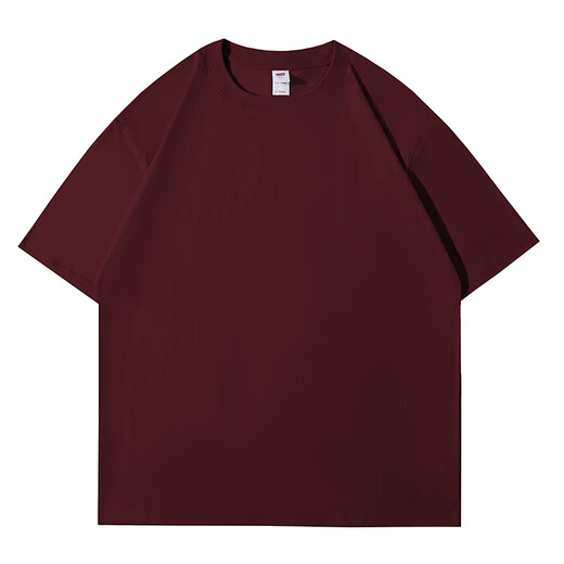森马（Semir）651-700男女同款纯棉短袖夏季短袖宽松休闲时尚百搭简约T恤 691燕麦灰 M 80-115斤