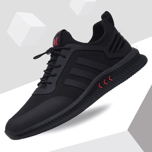 Qingchu Brand Fashion Casual Board Schuhe Männer 2025 Neues atmungsaktives Mesh Herrenschuhe bequeme Soft -Sport -Sport -Mesh -Schuhe Männer schwarz und rot 9851 56 Ersatzgröße