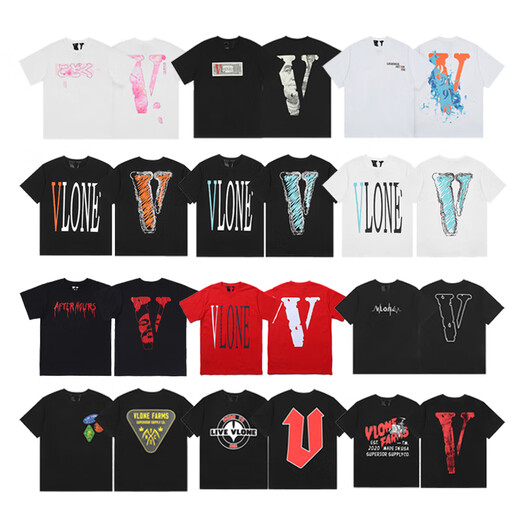 Vlone Nebel American High Street Peace Dove Classicle Paare Joint T-Shirt Limited Large V kurzärmelig T-Shirt 6197 Weiß-Nr. 48 S
