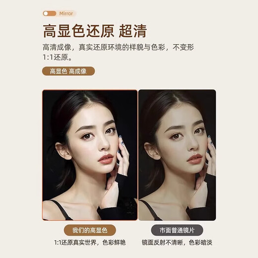 穿衣镜北欧风挂立全身镜立式客厅穿衣镜卧室化妆镜服装店试衣镜 【白色】147*37挂立两用穿衣镜