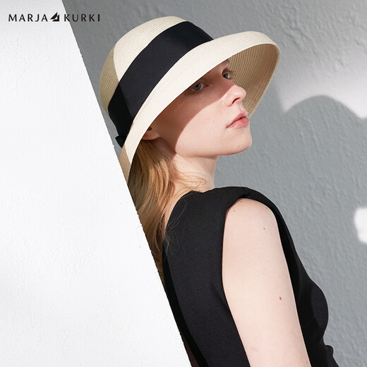 Maria Gucci (Marja Kurki) Sun Hat Hat à la femme Portable Portable Traité Sun Chat Fisherman Hat Milliner Ajustement Roman Holiday