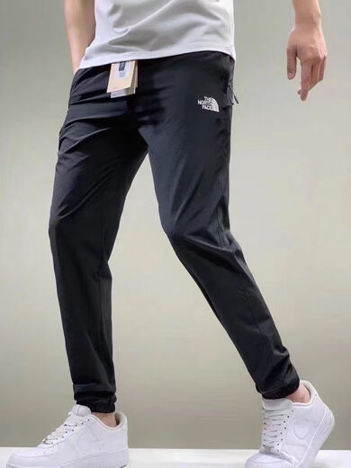 
Dynamic North North Summer Elastic Light and Light Quick-Drying Sports Pants Korean Style Men and Women Slim Casual Ice Silk Pants Fashion Casual Pants 695-31948 Quick-Drying Pants Black L All Size